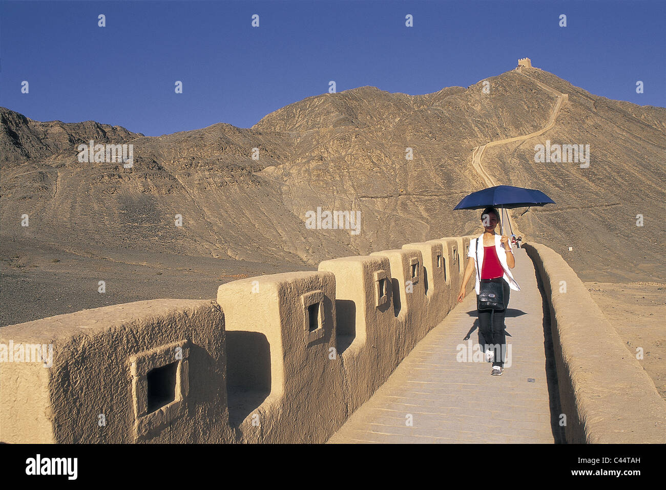 Asia China Gansu Great Wall Of China Great Wall