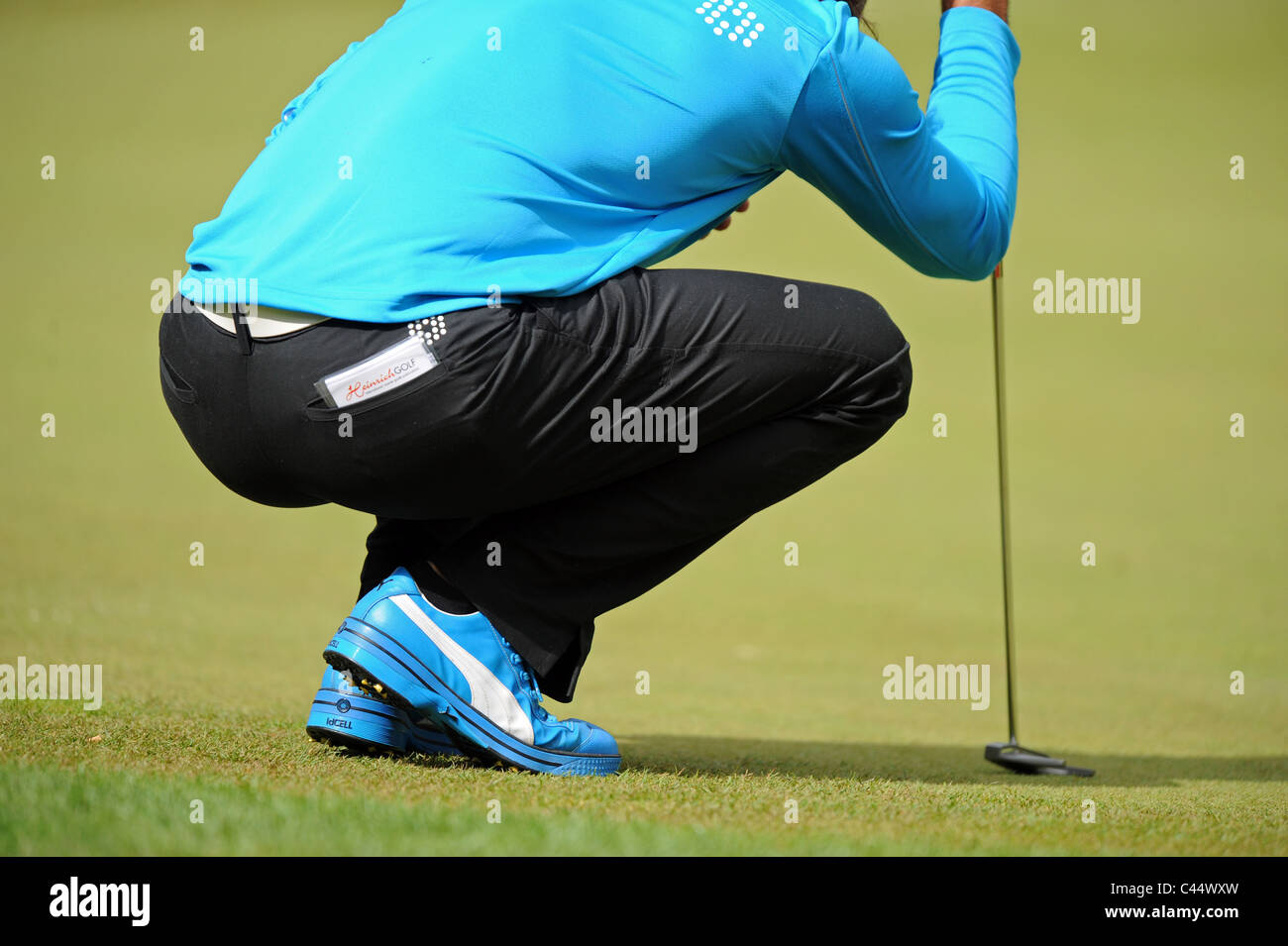 Professional Golfer Johan Edfors Stock Photo Alamy