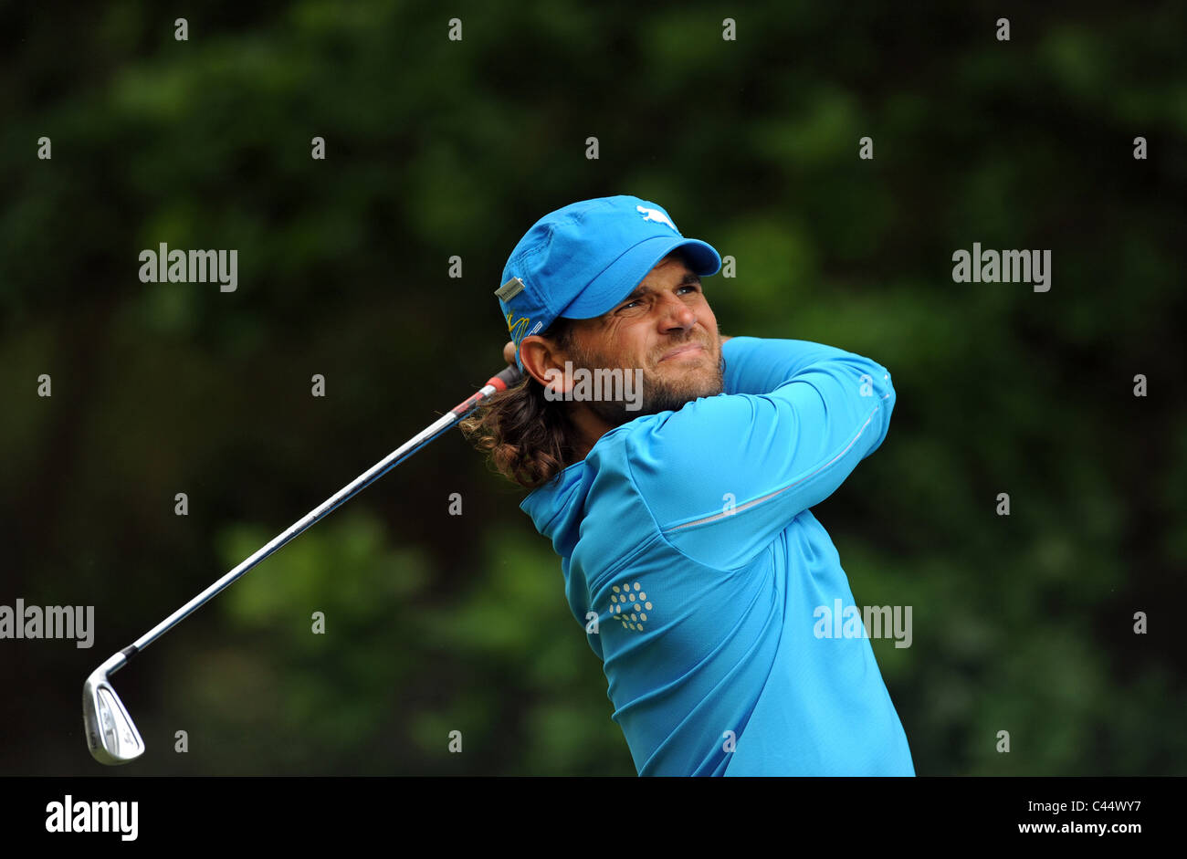Professional Golfer Johan Edfors Stock Photo Alamy