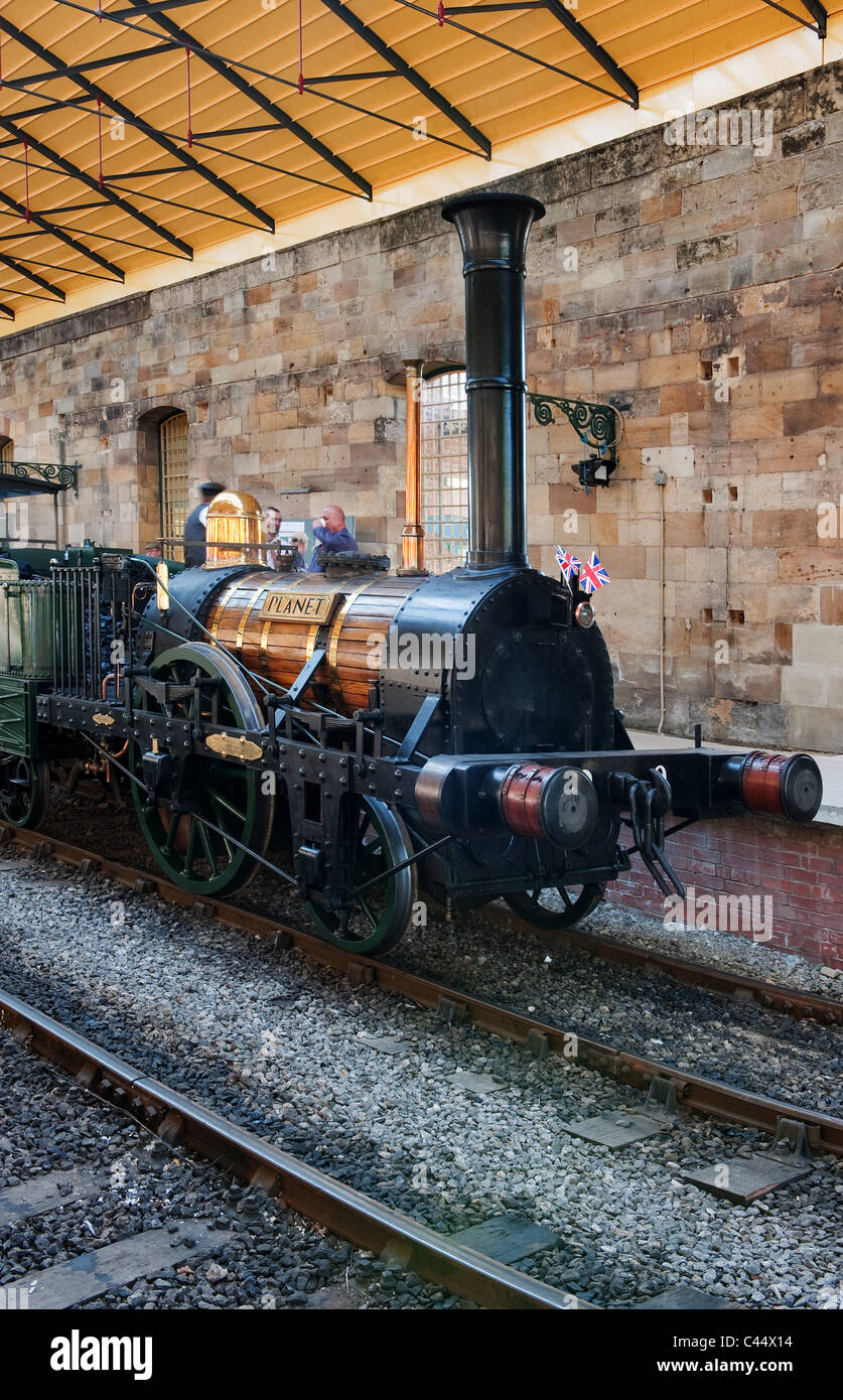 A replica of Stephenson's in Pickering station