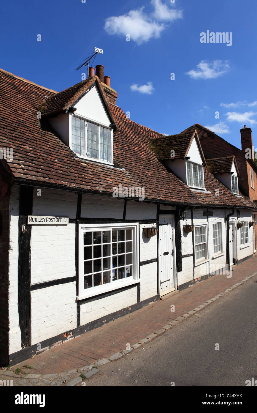 The Post Office in the village of Hurley, Berkshire, England Stock