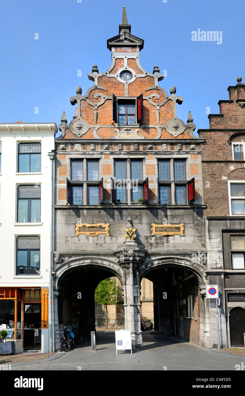 Nijmegen, Netherlands. Kerkboog ('Church arch' - 1545) Stock Photo