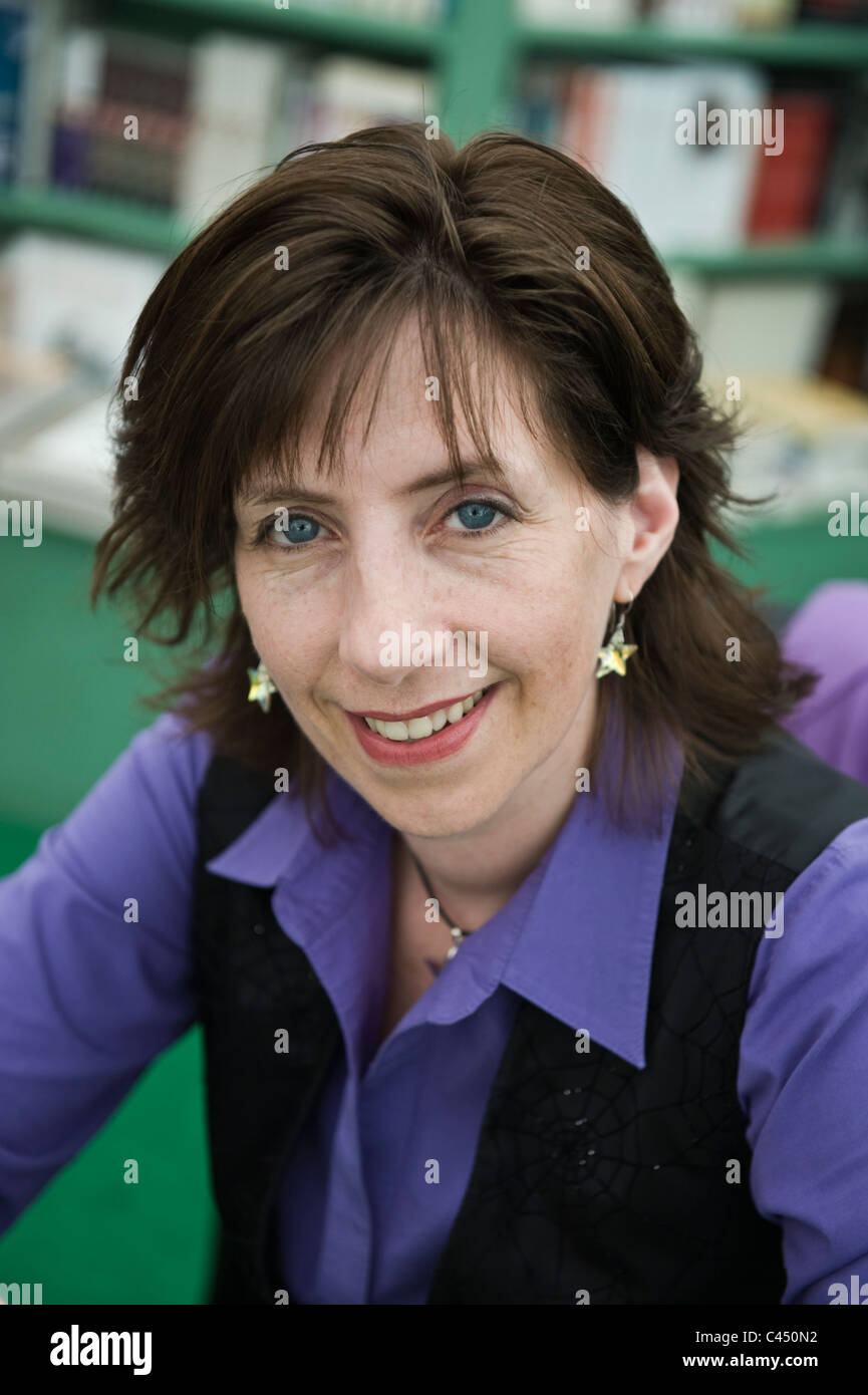 Ali Sparkes children's author pictured at Hay Festival 2011 Stock Photo