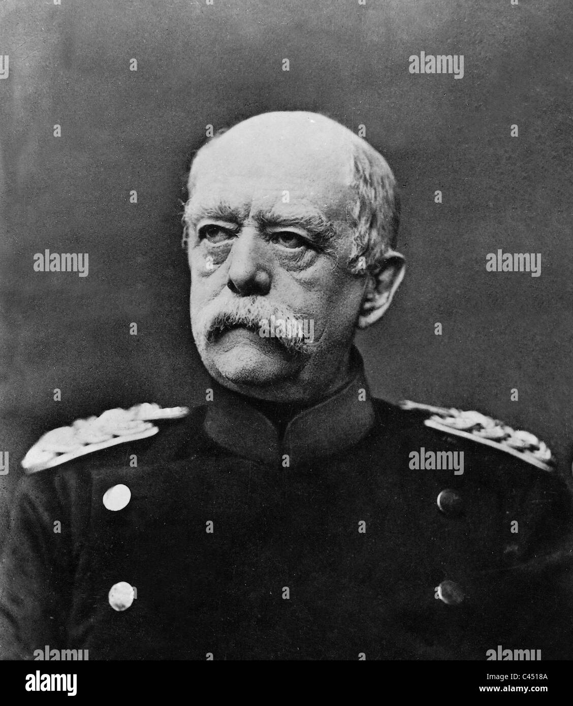 Otto von Bismarck, 1885 Stock Photo