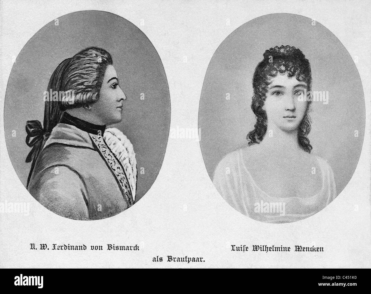 Luise Wilhelmine von Bismarck (1789-1839), born Mencken
