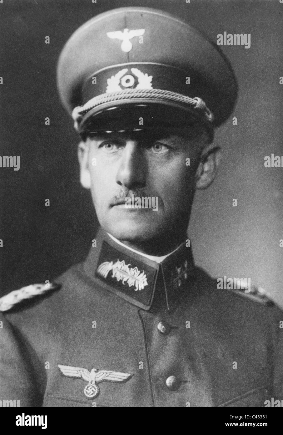 General Knight Wilhelm von Leeb, 1934 Stock Photo