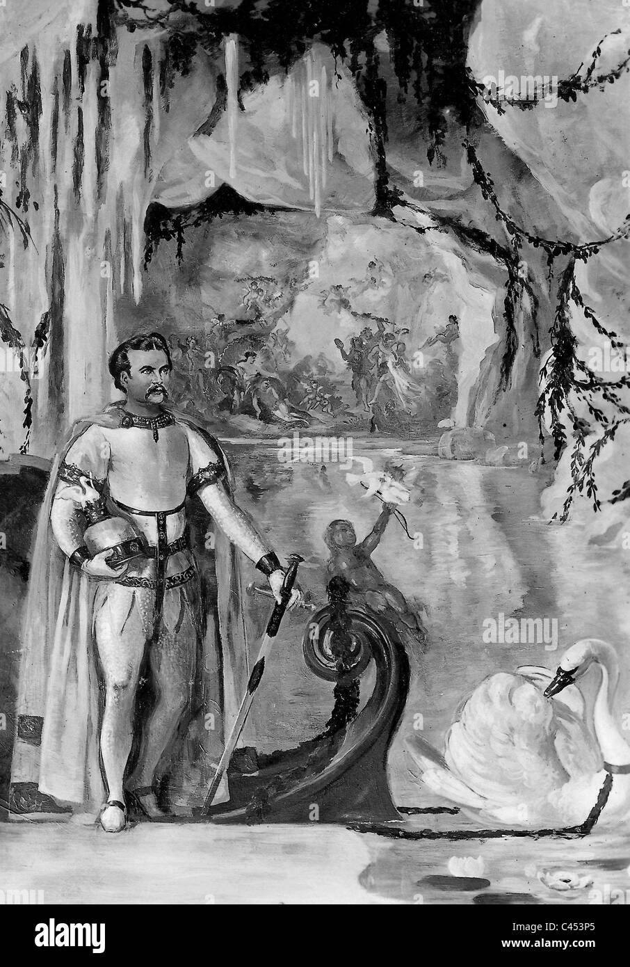 King Ludwig II of Bavaria Stock Photo