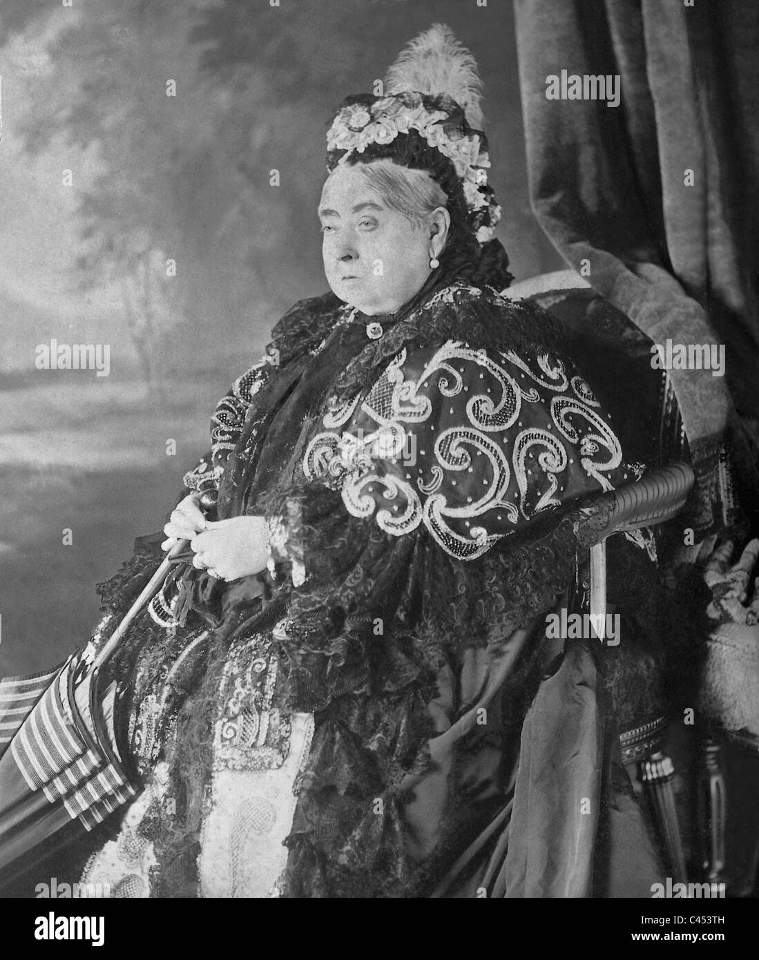 Queen Victoria of England, 1898 Stock Photo