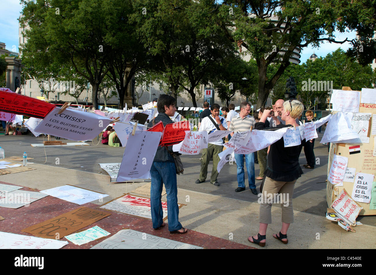 Spanish social movement hi-res stock photography and images - Alamy