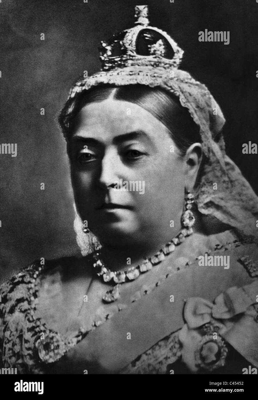 Queen Victoria of Great Britain Stock Photo