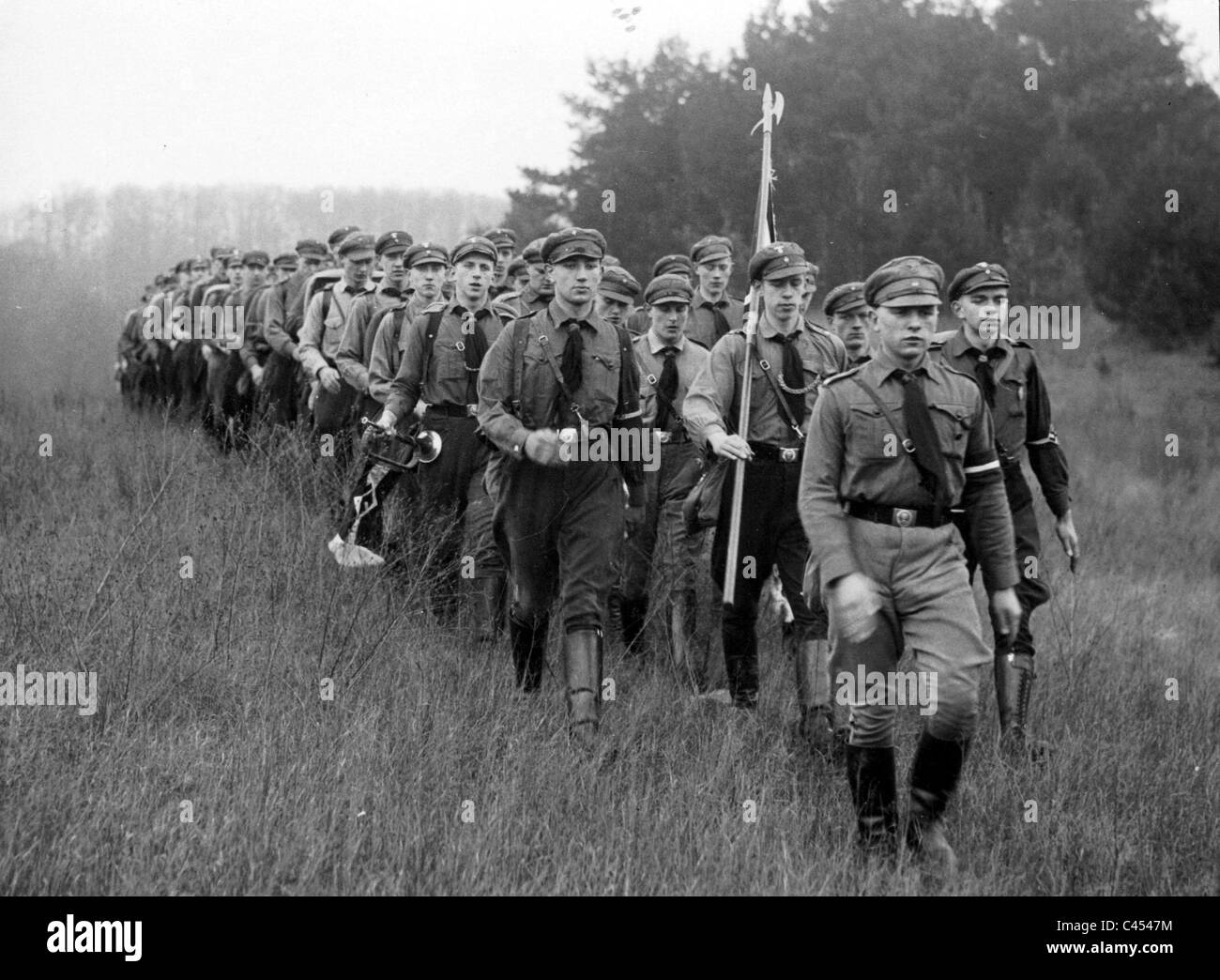 Hitler Youth, 1934 Stock Photo