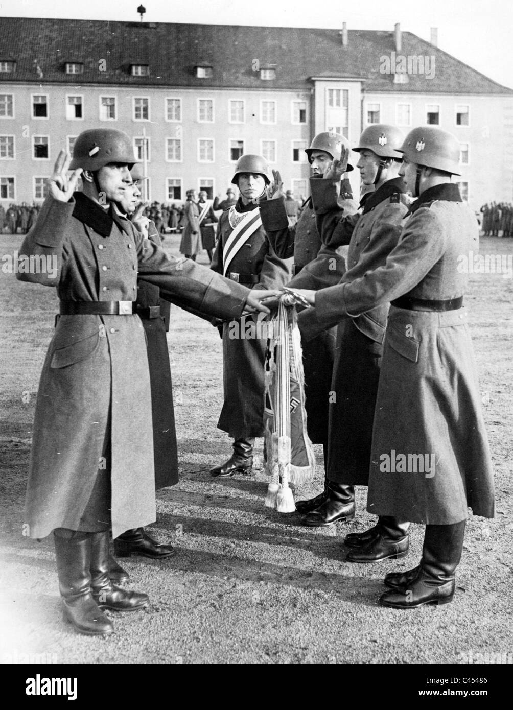 Swearing on the Leader, 1938 Stock Photo
