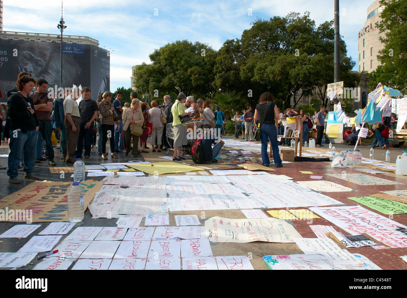 Spanish social movement hi-res stock photography and images - Alamy