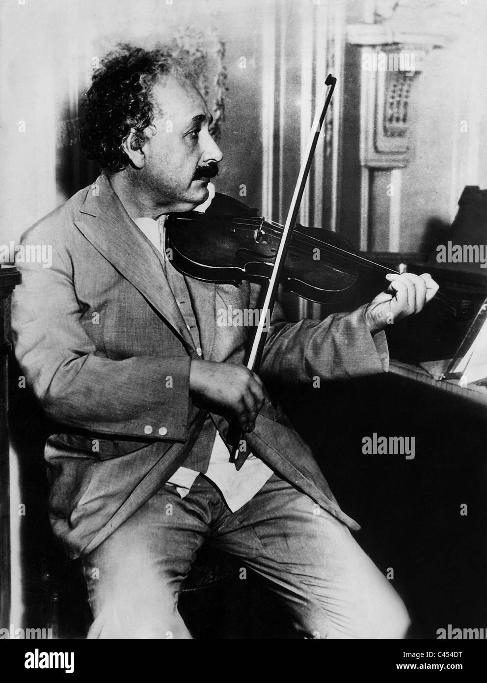 einstein violin poster