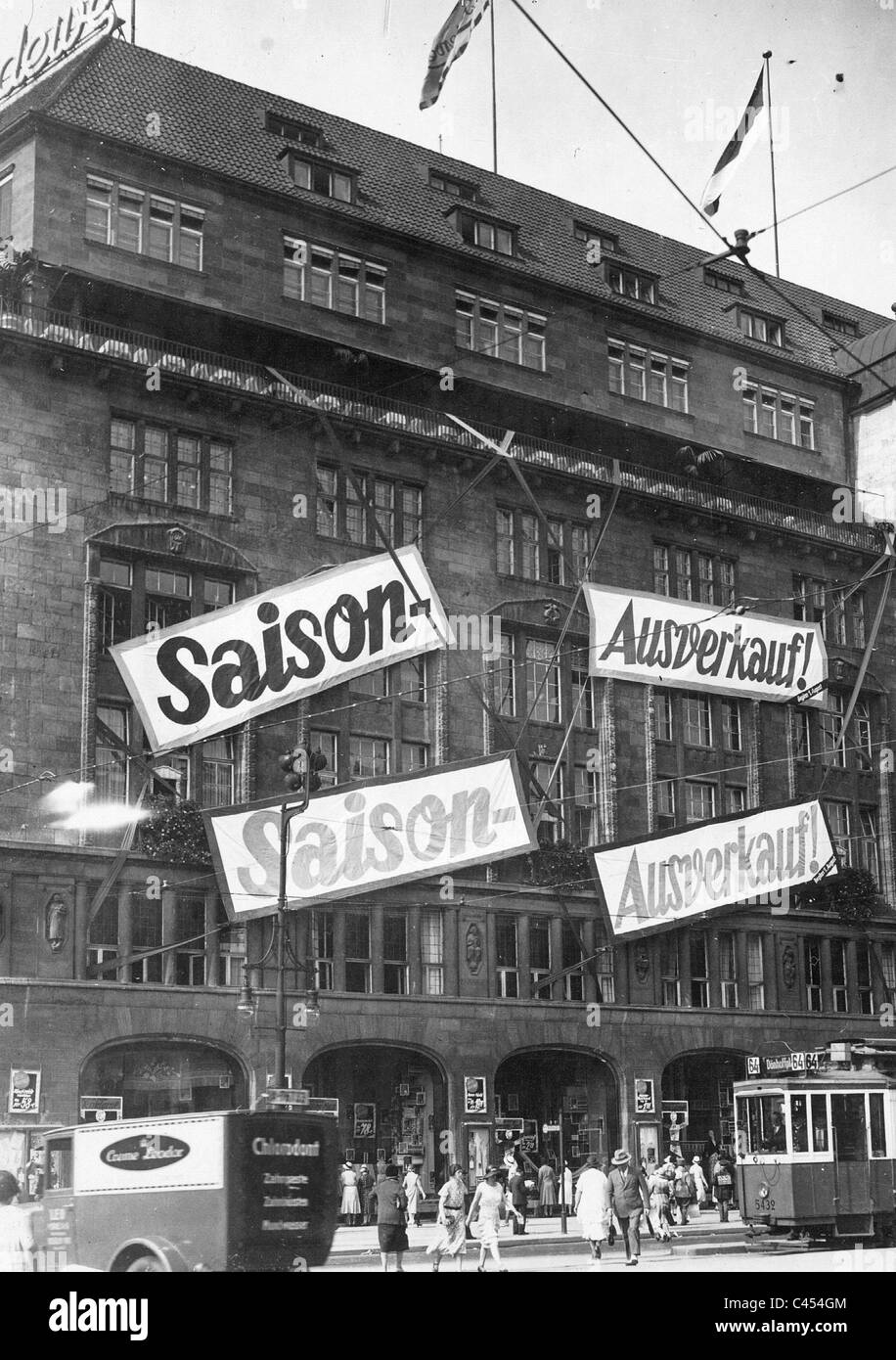 Seasonal sale, 1931 Stock Photo Alamy