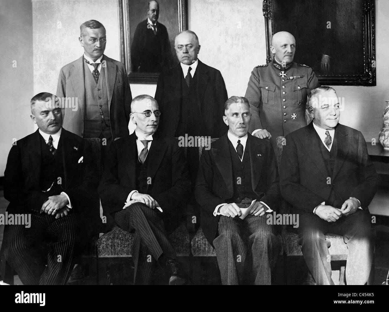 Papen's cabinet, 1932 Stock Photo