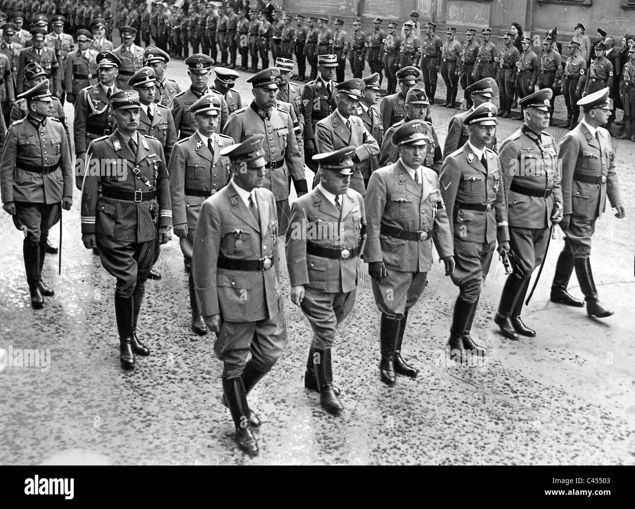 Funeral of the SA Chief of Staff Lutze, 1943 Stock Photo