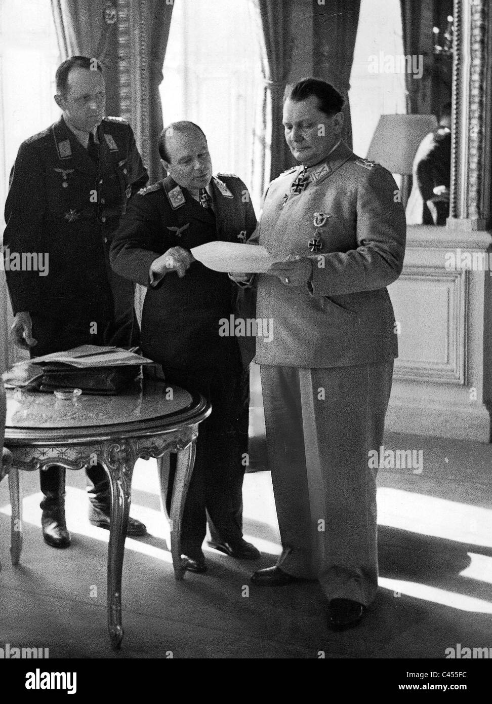 Goering and Udet Stock Photo