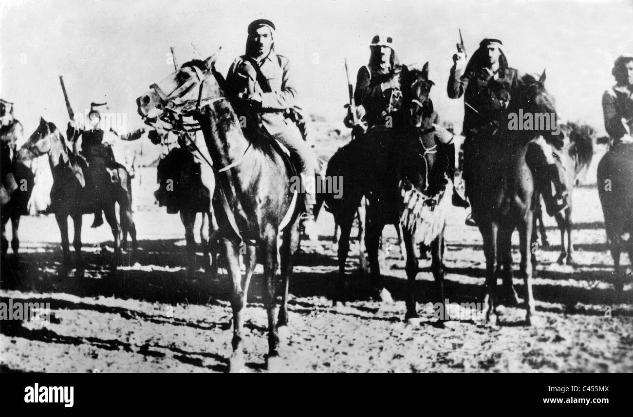 Arab army in the battle for Palestine, 1938 Stock Photo - Alamy