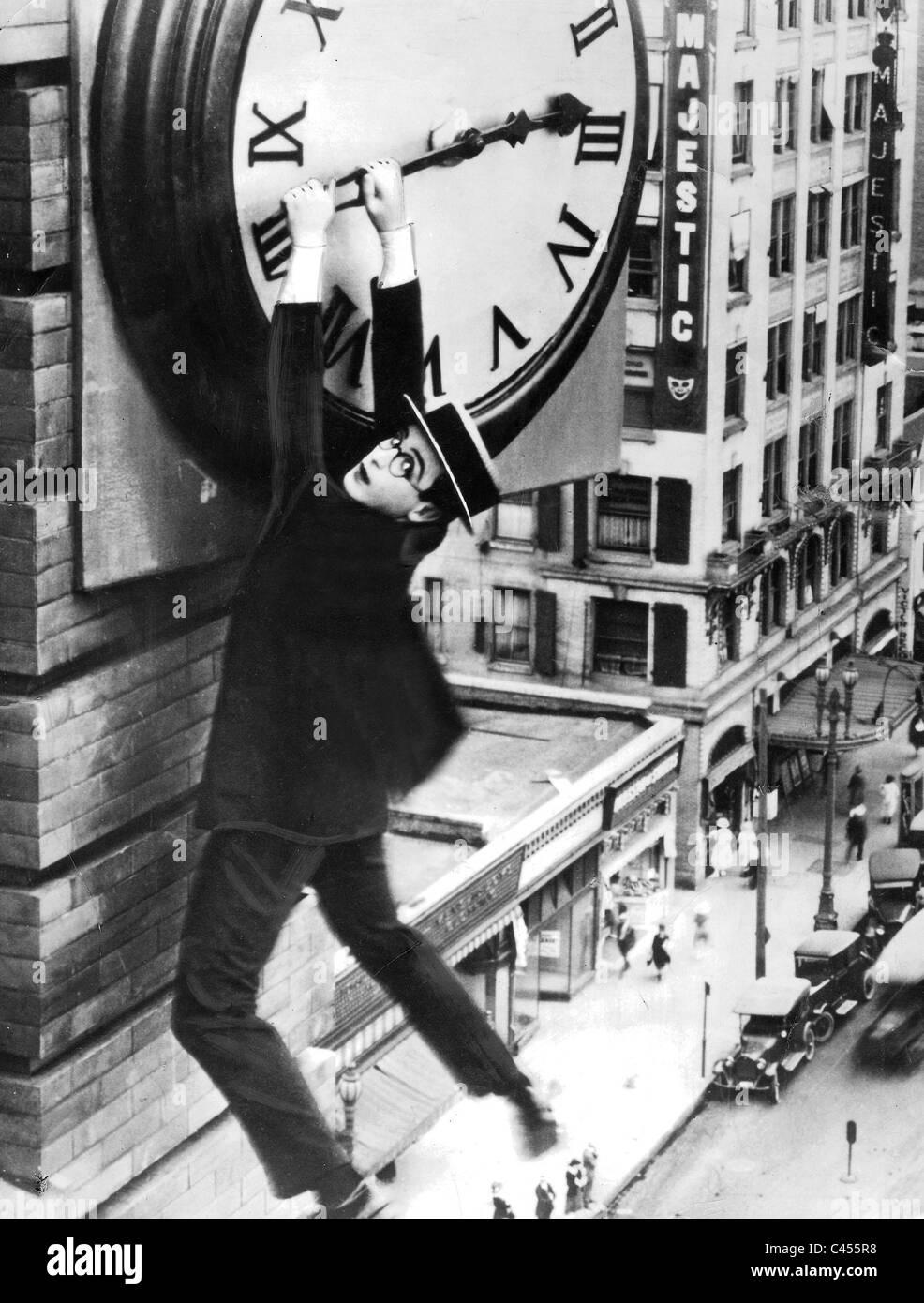 Safety Last! with Harold Lloyd, 1923 Stock Photo - Alamy