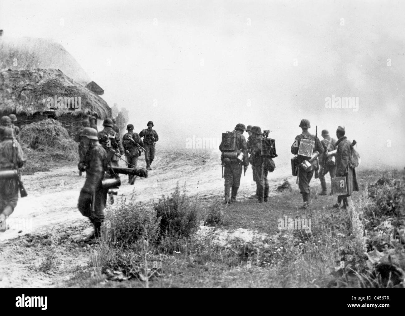 Waffen ss at kursk Black and White Stock Photos & Images - Alamy