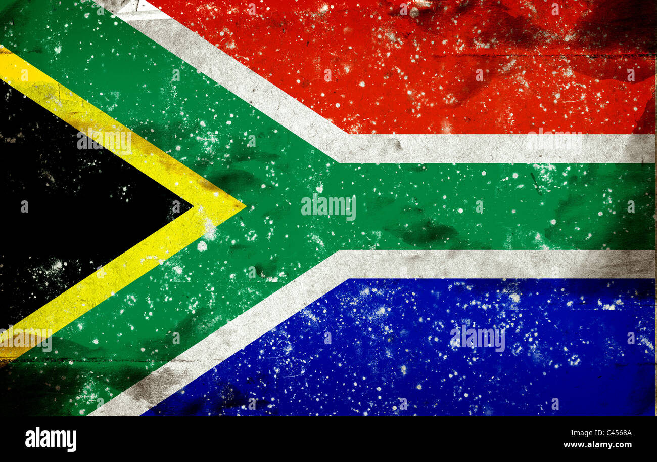 Old south african flag hi-res stock photography and images - Alamy