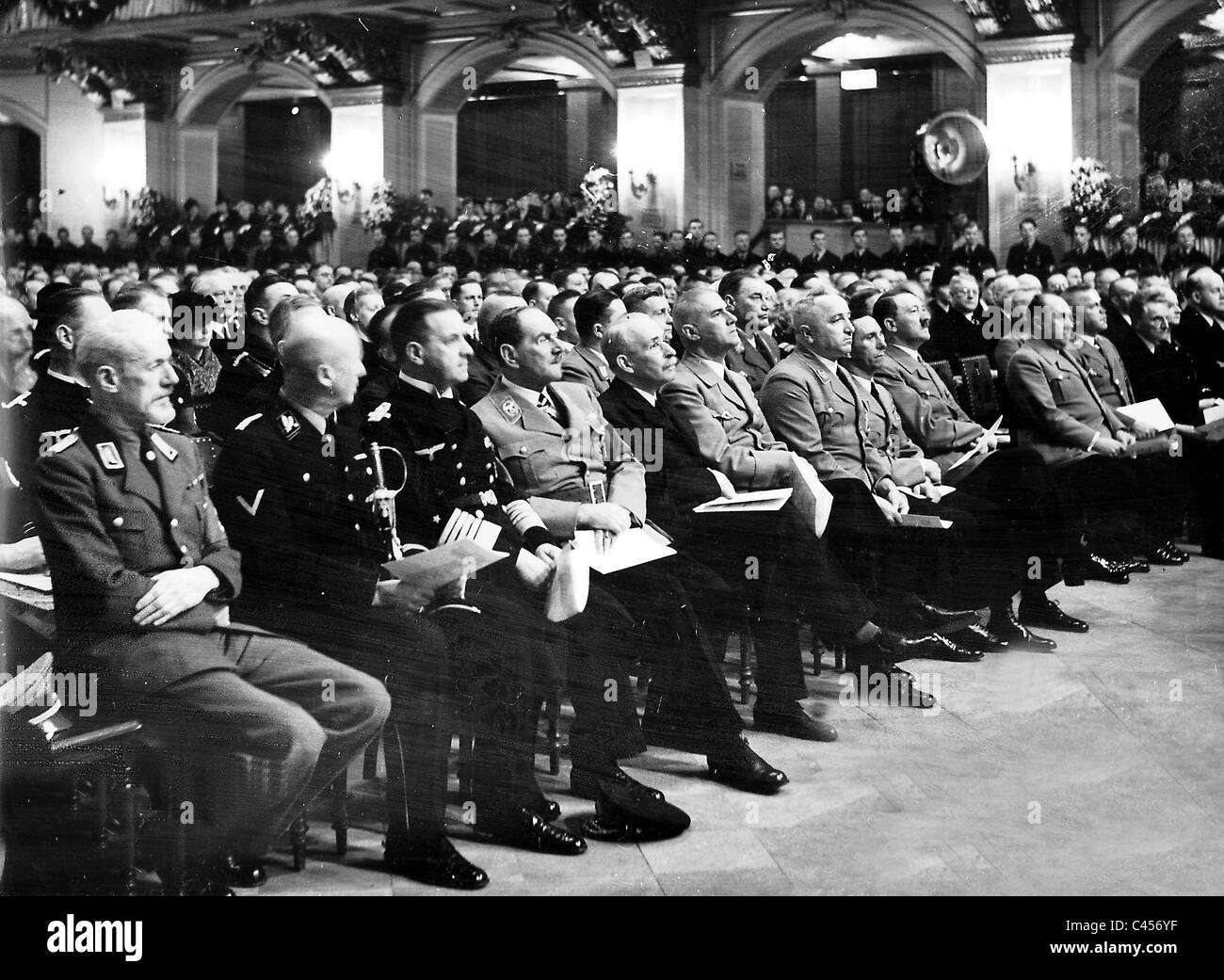 Annual Meeting of the NS Cultural senate of the Reich and the KDF Stock Photo