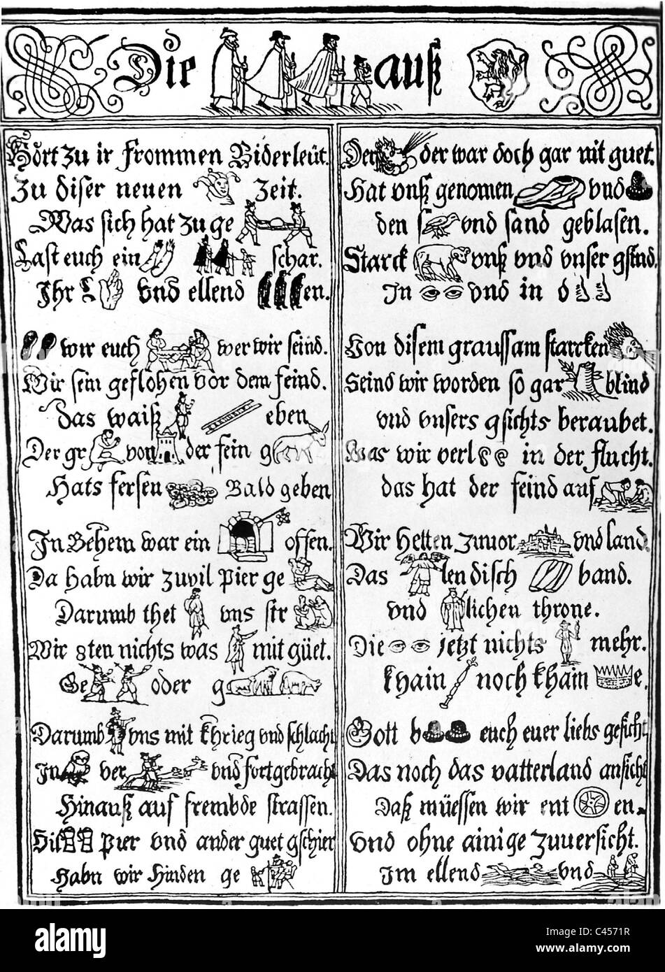 Medieval manuscript Stock Photo