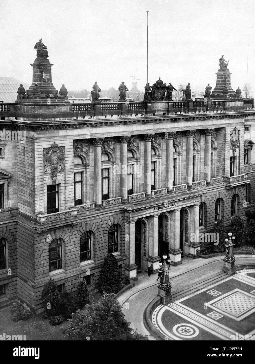 The Prussian Landtag (State Diet) Stock Photo