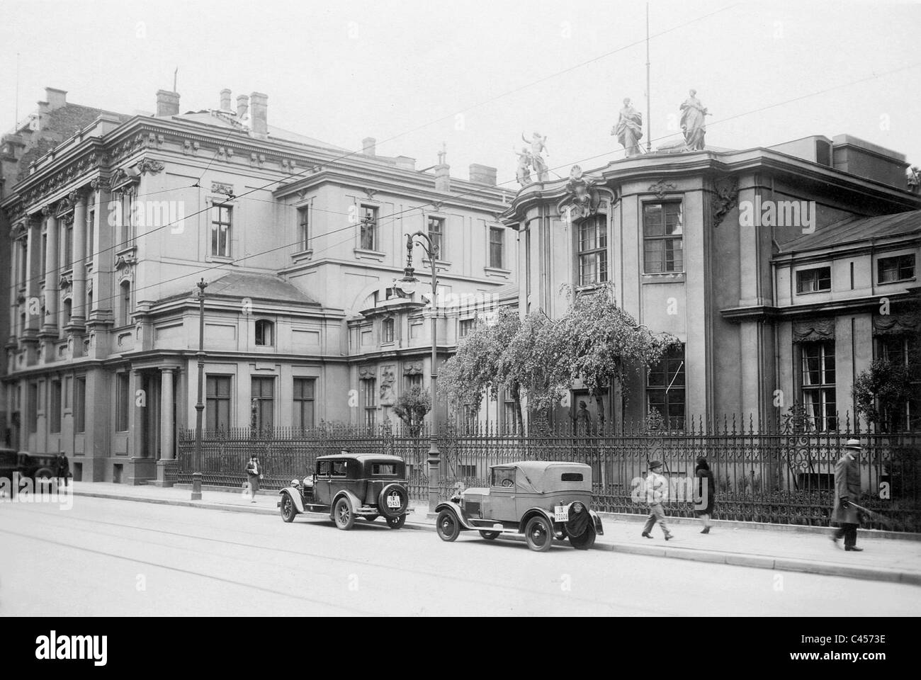 The Masonic Lodge in Berlin, 1930 Stock Photo