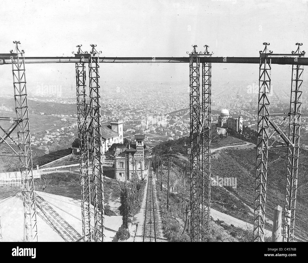 Barcelona, 1925 Stock Photo