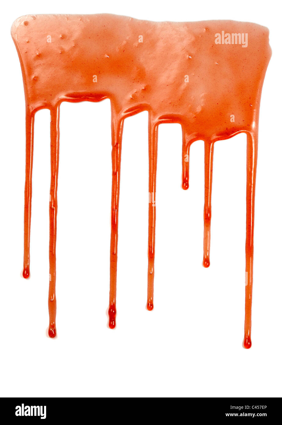 syrup leaking Stock Photo