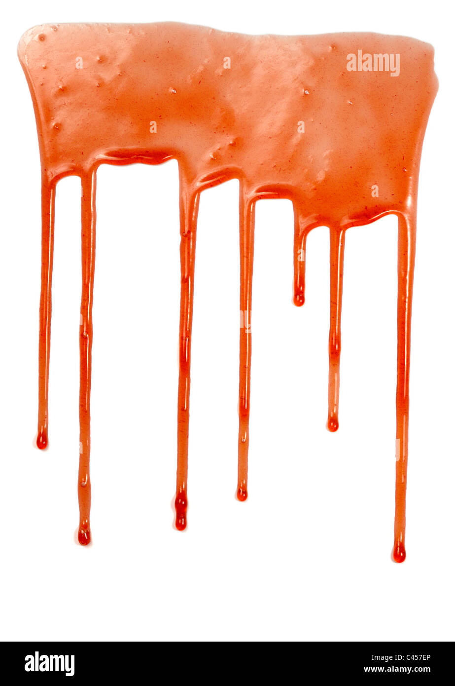 Dark red syrup blob hires stock photography and images Alamy