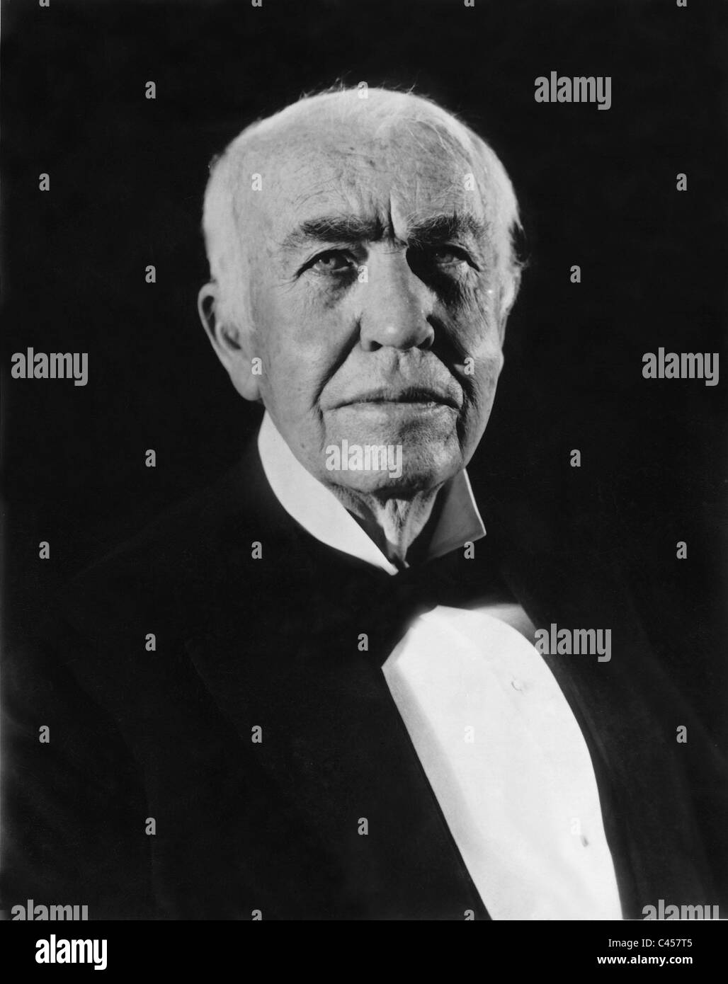 Thomas Alva Edison, 1930 Stock Photo