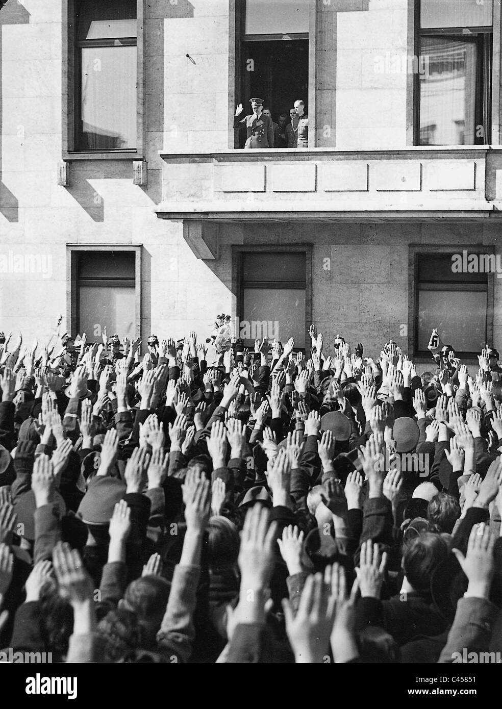 Adolf Hitler at his 51st Birthday, 1940 Stock Photo