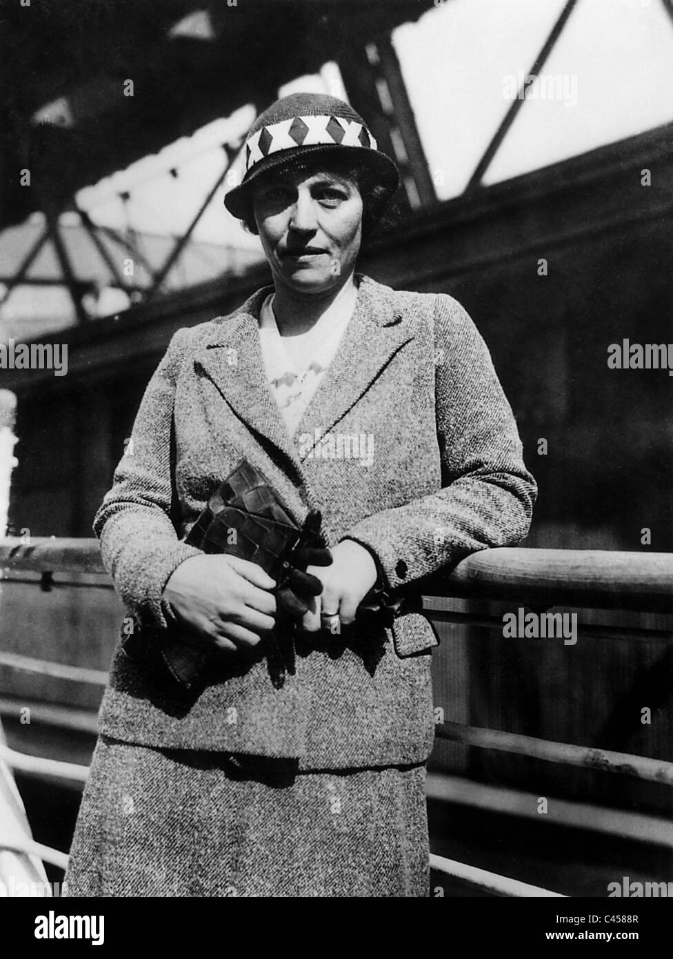 Pearl S. Buck, 1933 Stock Photo