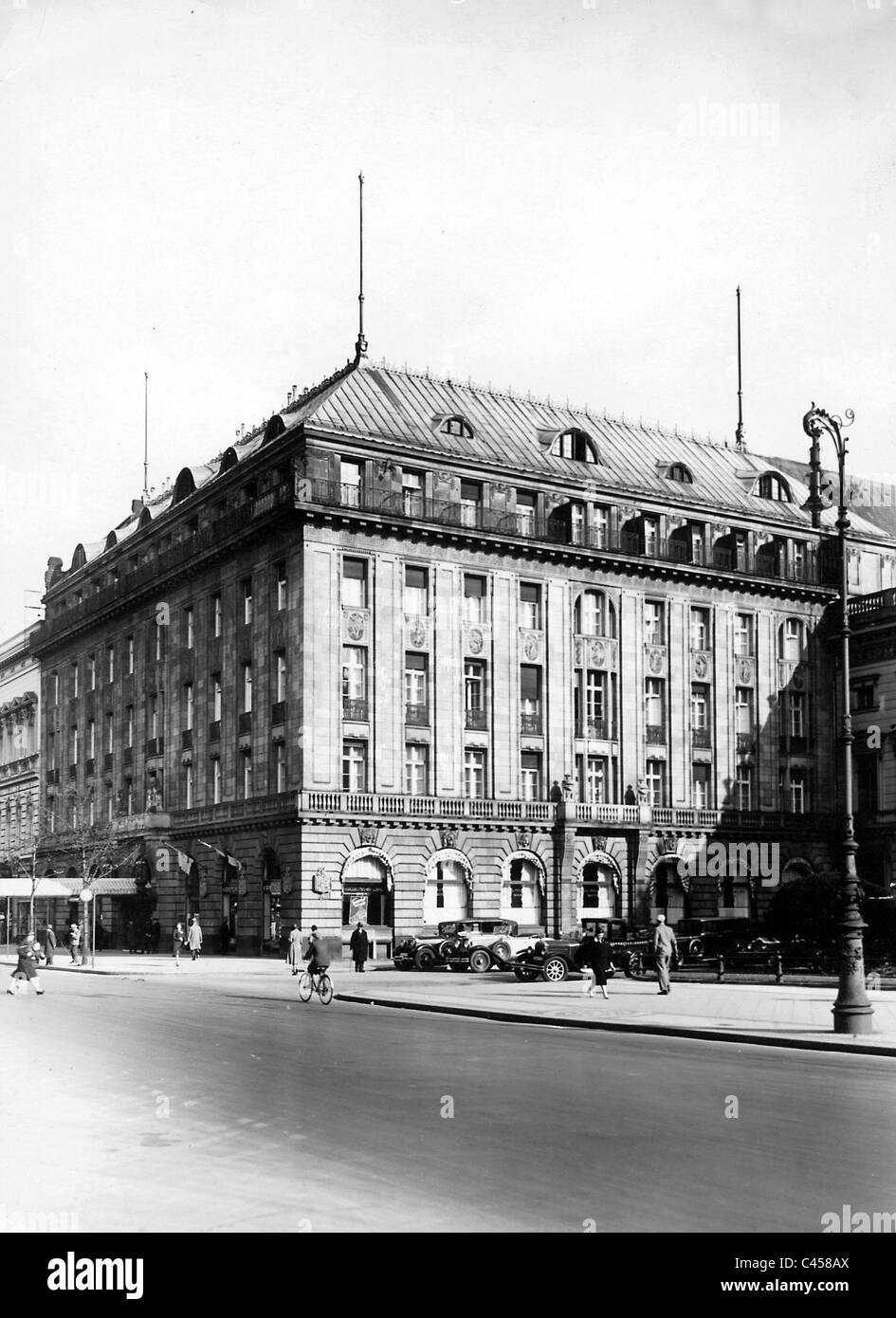 Hotel Adlon in Berlin, 1931 Stock Photo