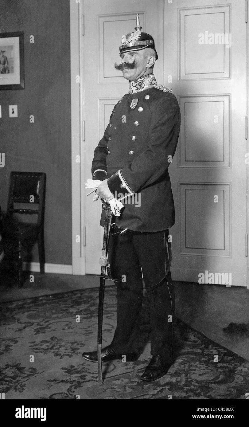 Police officer, 1906 Stock Photo