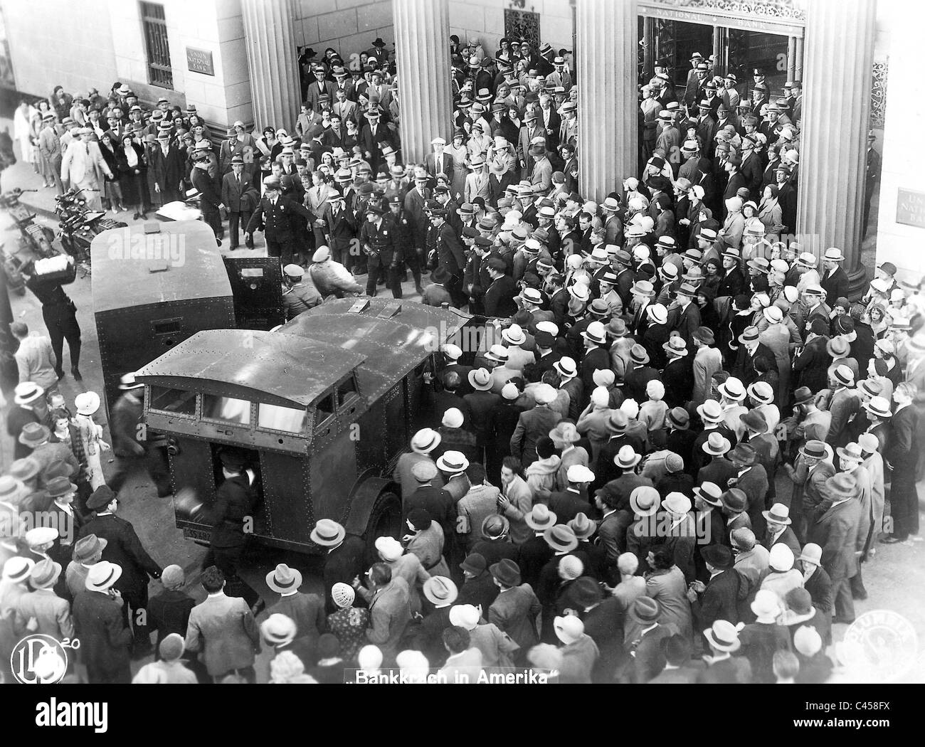 Black Friday, 1929 Stock Photo