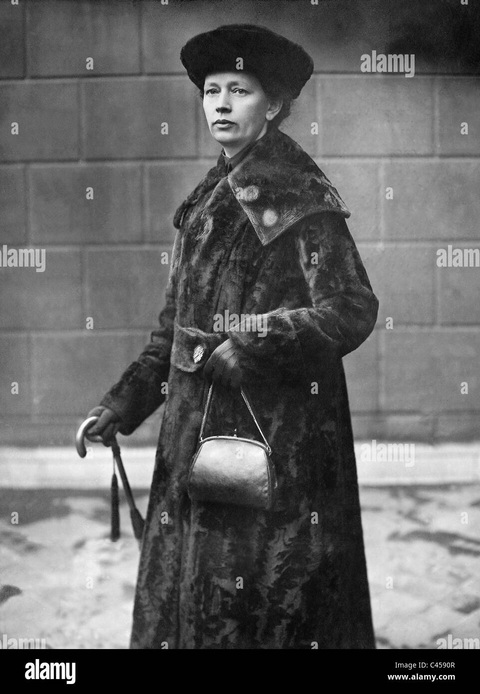 Louise Ebert, 1919 Stock Photo