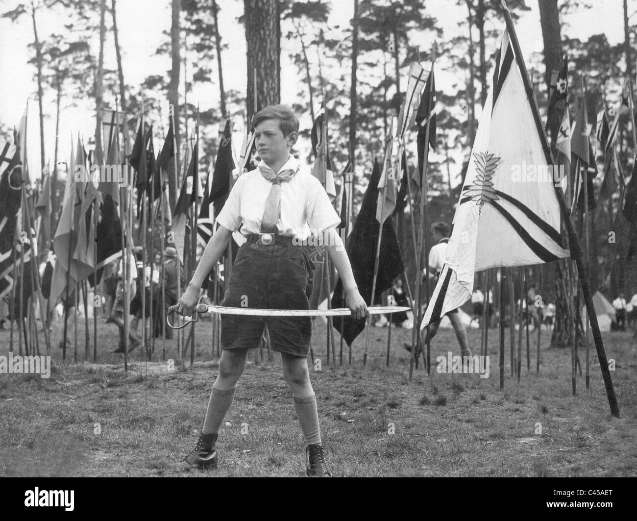 Member of the youth organization 'Young Germany', 1933 Stock Photo