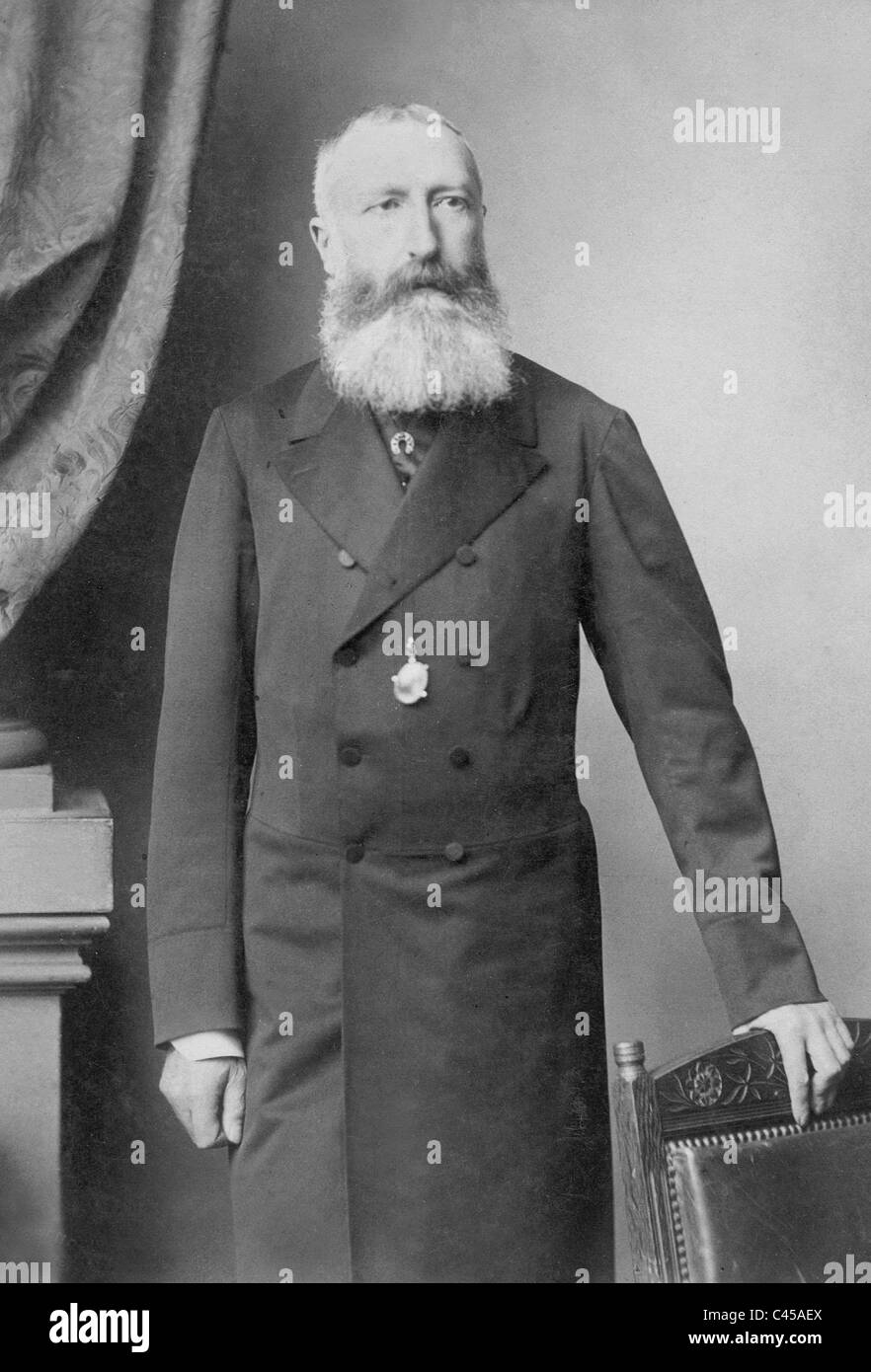 Leopold II, 1897 Stock Photo