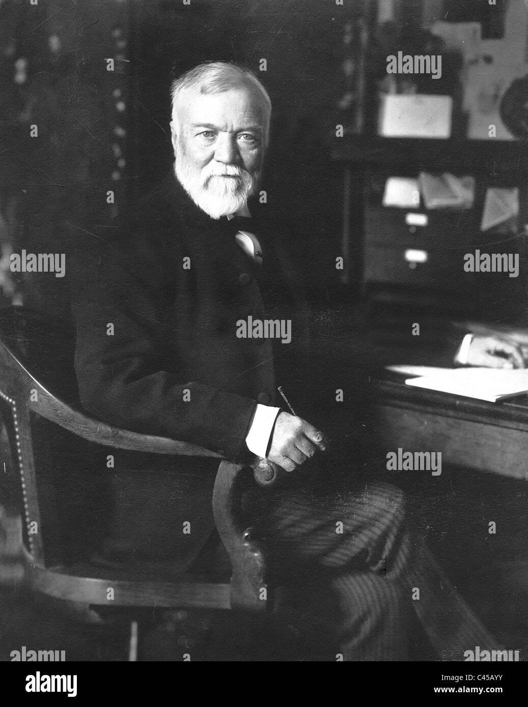 Andrew Carnegie, 1907 Stock Photo