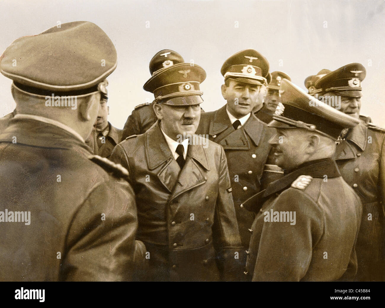 Adolf Hitler, Albert Speer, Kurt Zeitzler, 1942 Stock Photo - Alamy