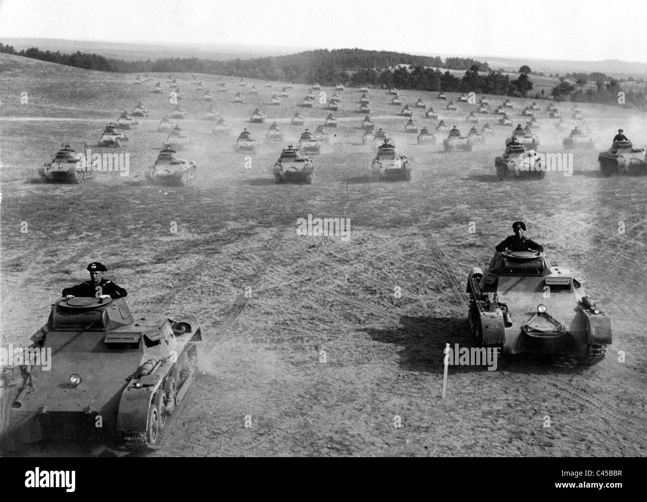 Tank formation in the film 'The Traitor' Stock Photo - Alamy