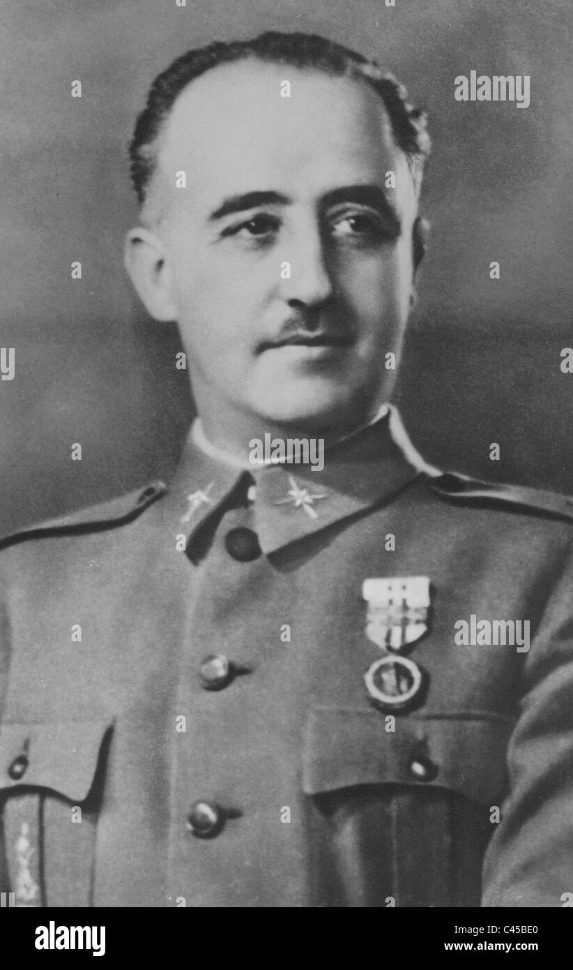 Francisco Franco, 1940 Stock Photo