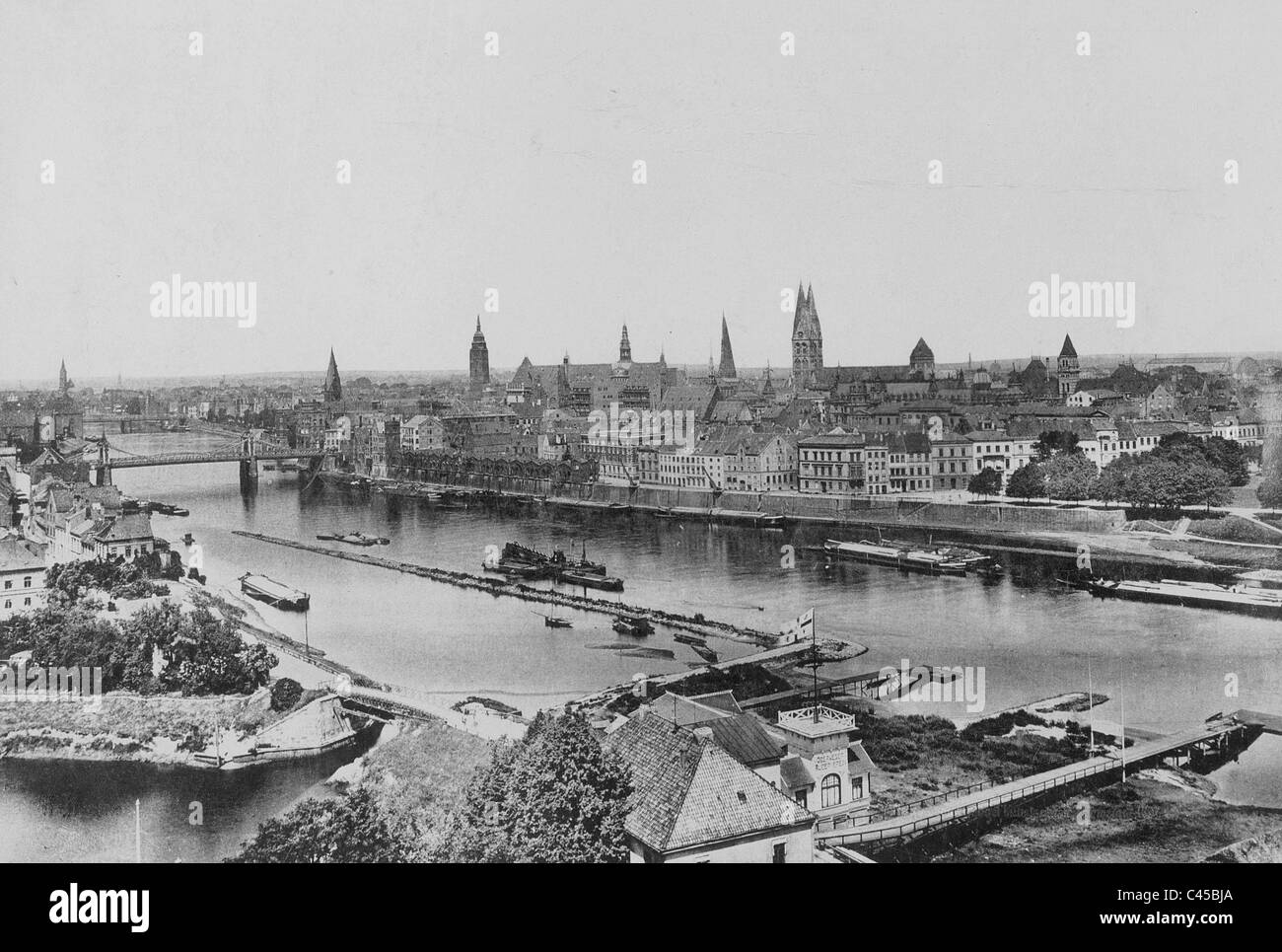 Bremen, 1912 Stock Photo
