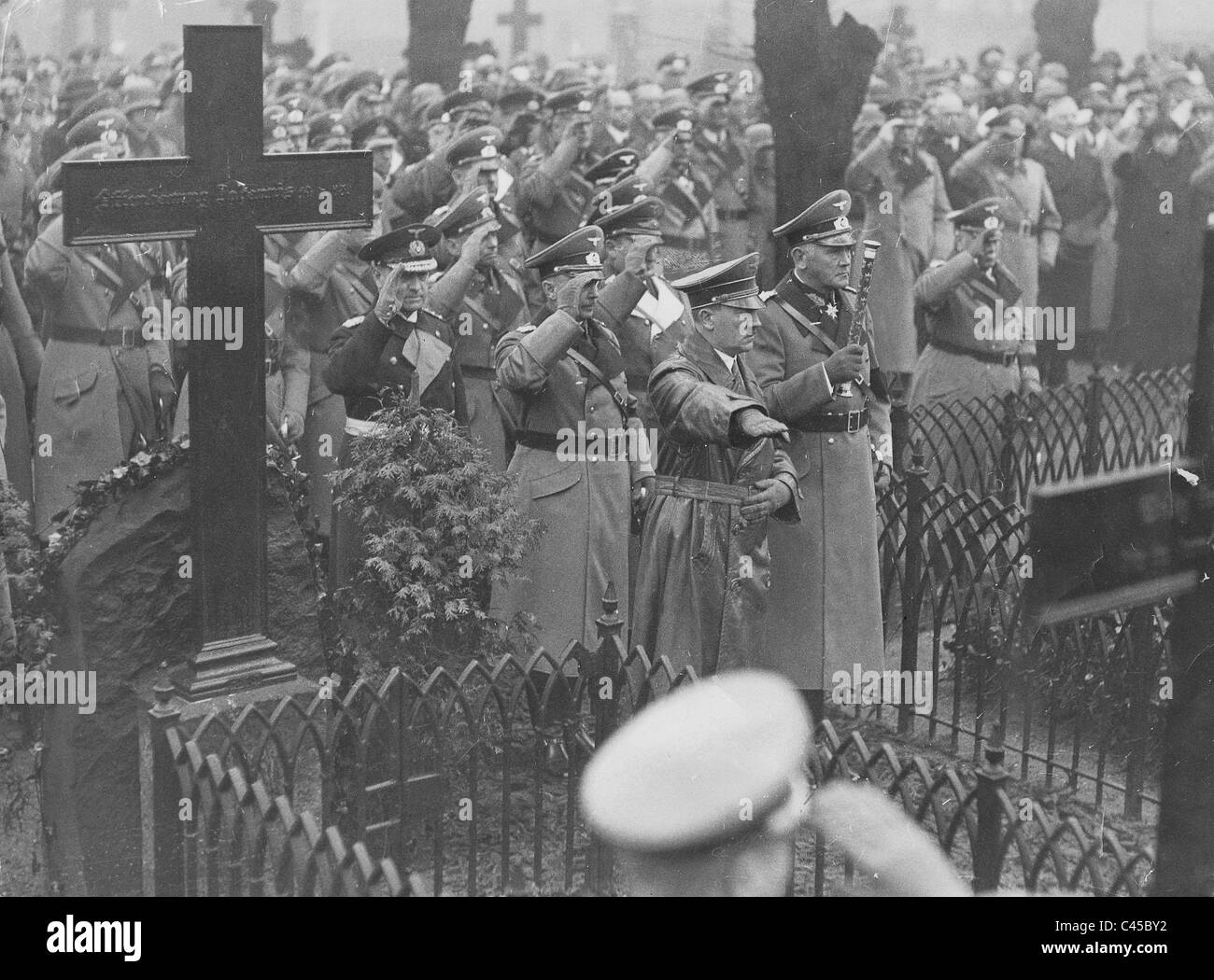 Funeral of Hans von Seeckt Stock Photo