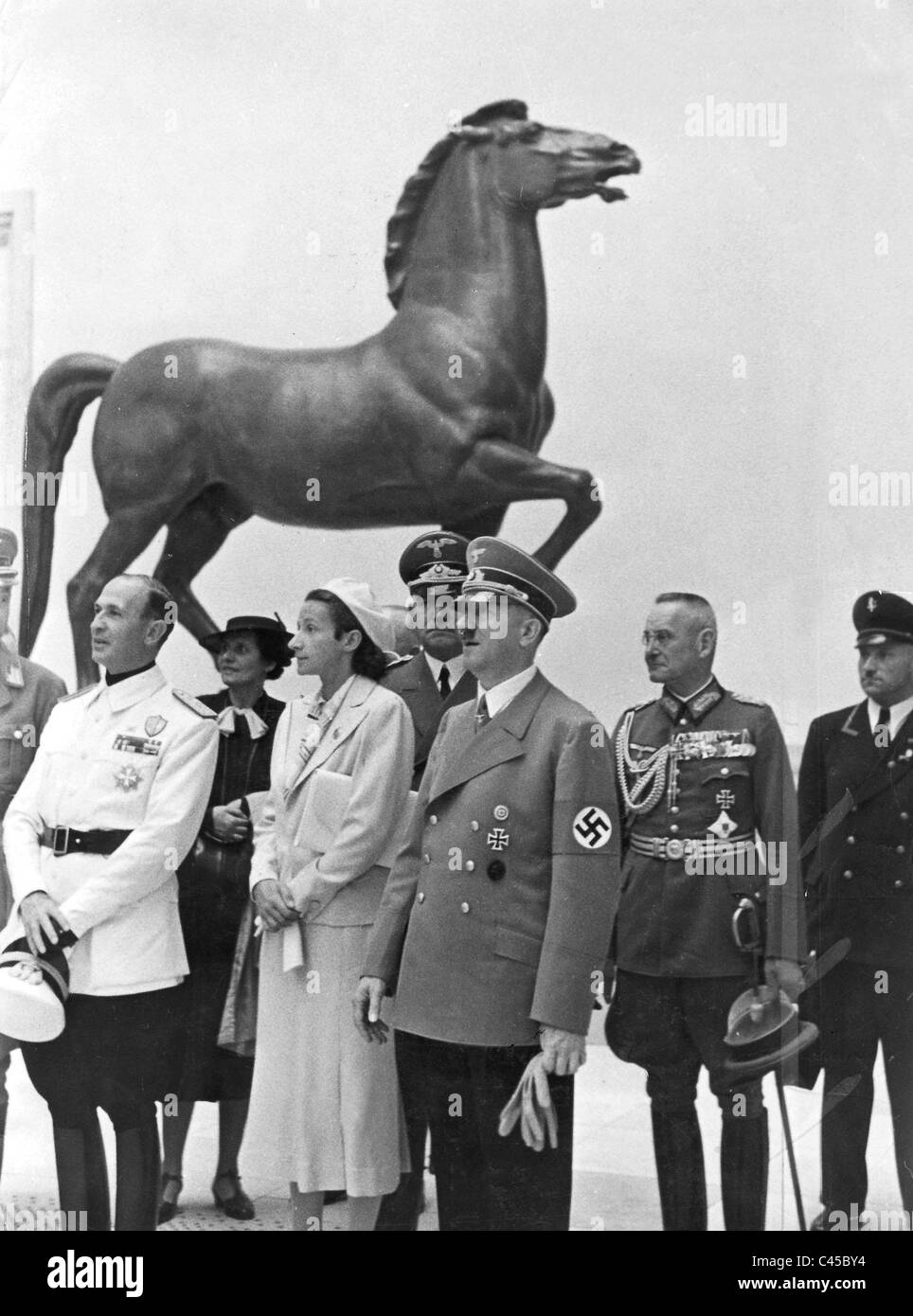 Hitler in Munich, 1939 Stock Photo