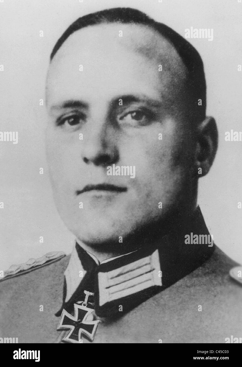 Colonel Count von Sponeck, 1942 Stock Photo